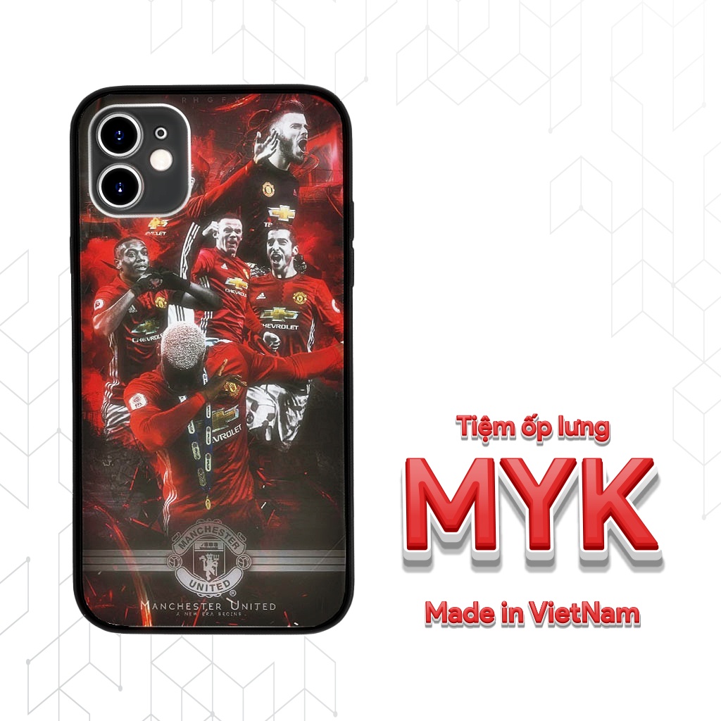 Ốp lưng Quỷ đỏ Manchester United huyền thoại cho Iphone 5 6 7 8 Plus 11 12 Pro Max X Xr FOO20210016