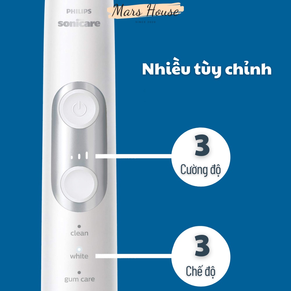 [Mã 55FMCGSALE giảm 8% đơn 500K] Bàn chải điện Philips Sonicare 6100