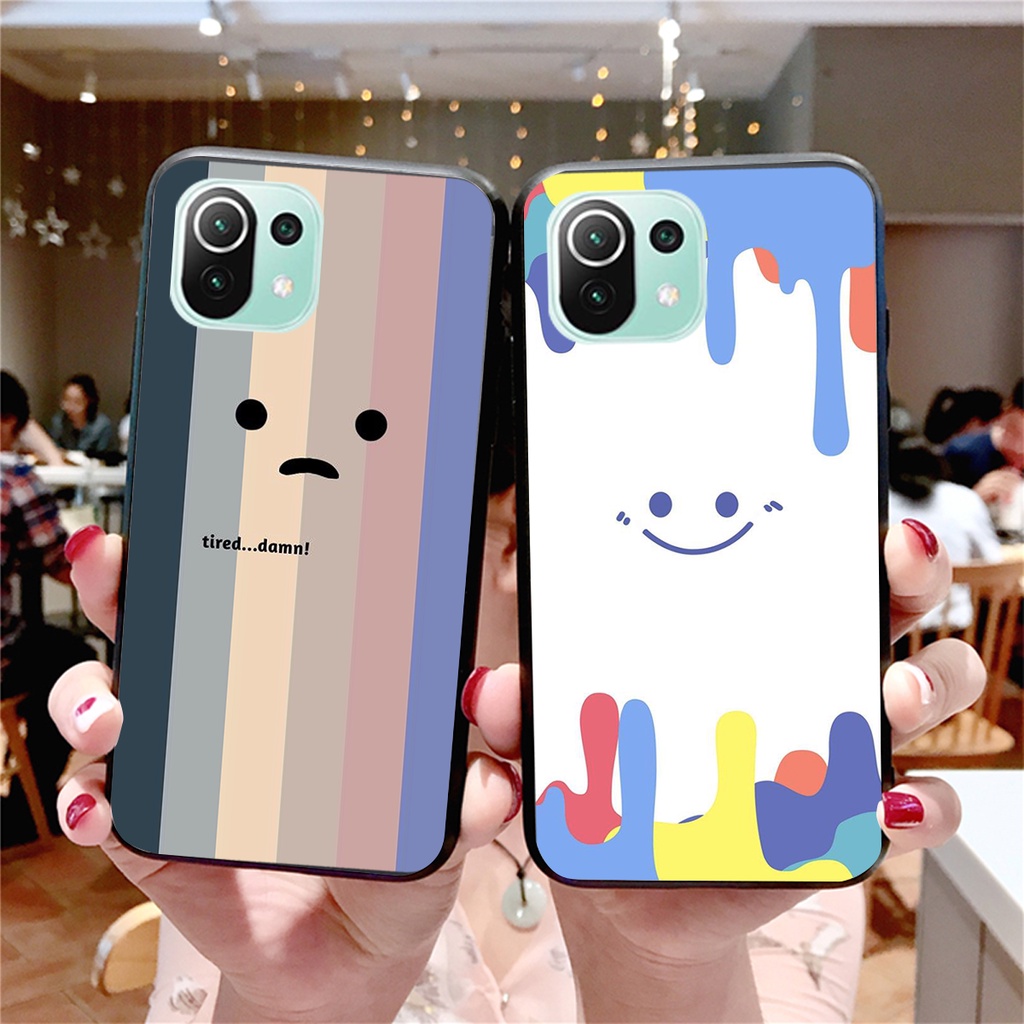 [HOT] Ốp lưng Xiaomi Mi 11 5G - Mi 11 Lite 5G - Mi 11 Lite 5G NE mặt cười cực cute đáng yêu