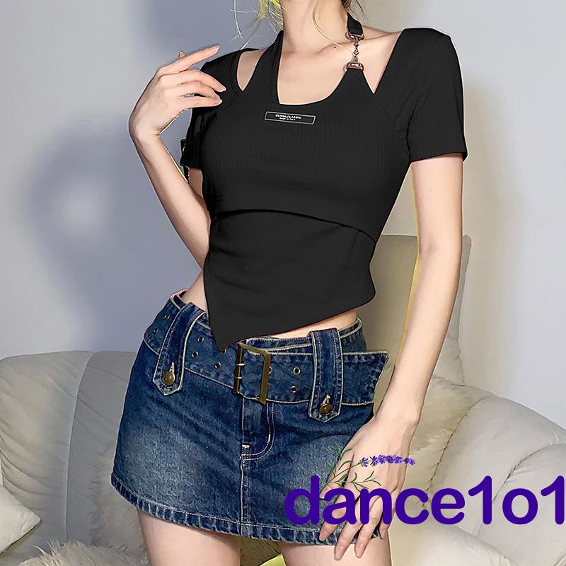 ❥Ez❀Áo Thun Tay Ngắn In Chữ Thời Trang Cho Nữ