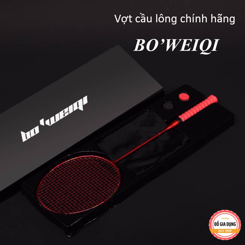 Bộ Vợt Cầu Lông Boweiqi Cao Cấp Chính Hãng – Vợt Cầu Lông 100% Siêu Bền, Siêu Nhẹ KÈM PHỤ KIỆN