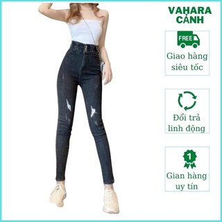 Quần jean nữ đơn giản đẹp giá rẻ,quần bò lady 504