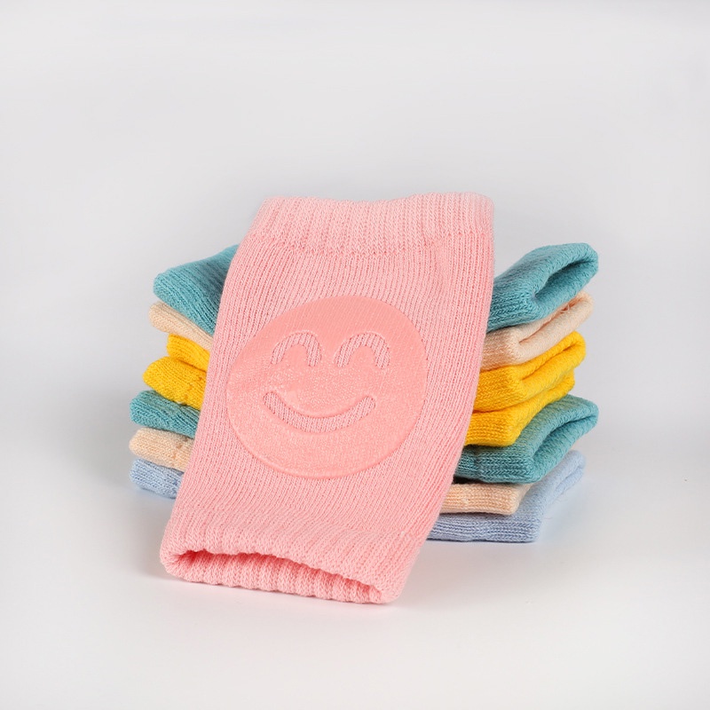 Miếng đệm cotton nhiều lớp bảo vệ đầu gối họa tiết hoạt hình xinh xắn dành cho trẻ em