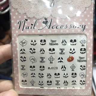 Xăm nước hallowin - Phụ kiện Nail