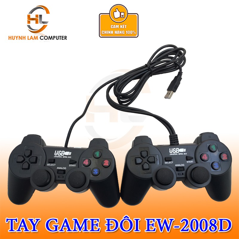 Tay bấm game đôi EW 2008D CÓ RUNG