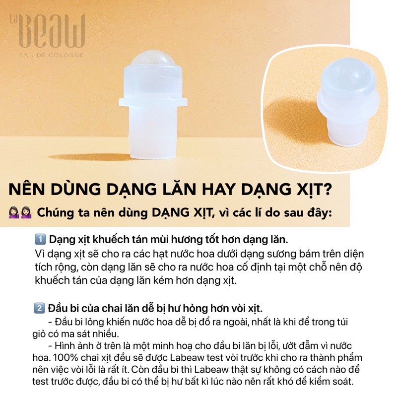 Nước Hoa Nữ Lancome Miracle 🌷 Mini 10ml Dạng Lăn Dạng Xịt-Dầu Thơm Bỏ Túi Size Nhỏ Tiện Dụng-LaBeaw | BigBuy360 - bigbuy360.vn