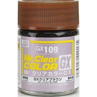 Sơn mr hobby gx109 clear brown