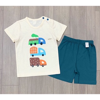 Bộ cotton giấy xuất Hàn bé trai