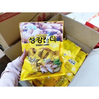 Kẹo gừng Ginger Candy Hàn Quốc Bịch 210g