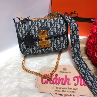 Túi D.i.o.r Vải “Ngọc Trinh” size 22