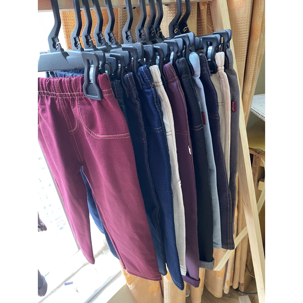 Combo 3 quần dài giả jean cho bé đủ size từ 8-40kg