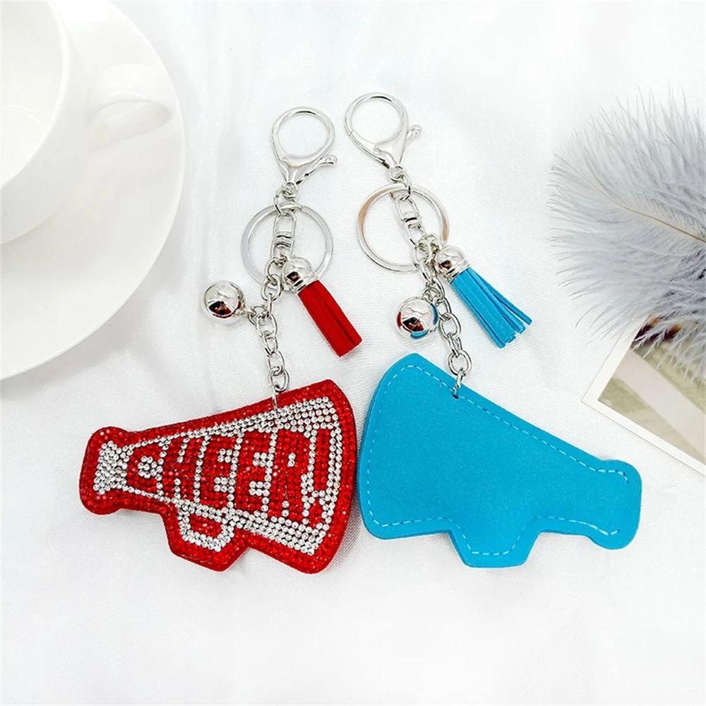 Móc Khóa Dây Tua Rua In Chữ Cheer Trang Trí Túi Xách / Quà Tặng