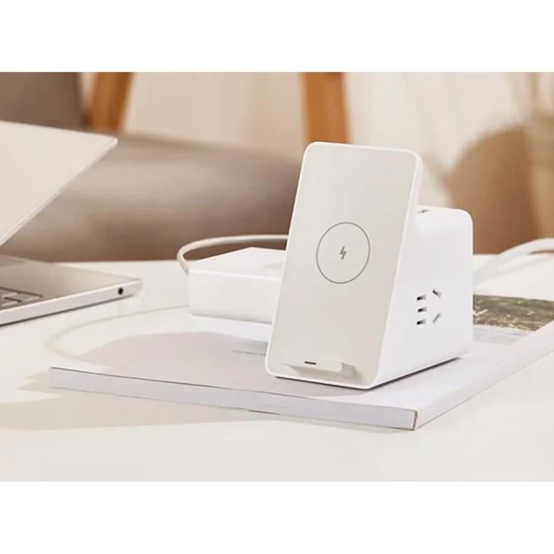 (NEW) Ổ cắm kiêm bộ sạc không dây Xiaomi - Đế sạc không dây Xiaomi