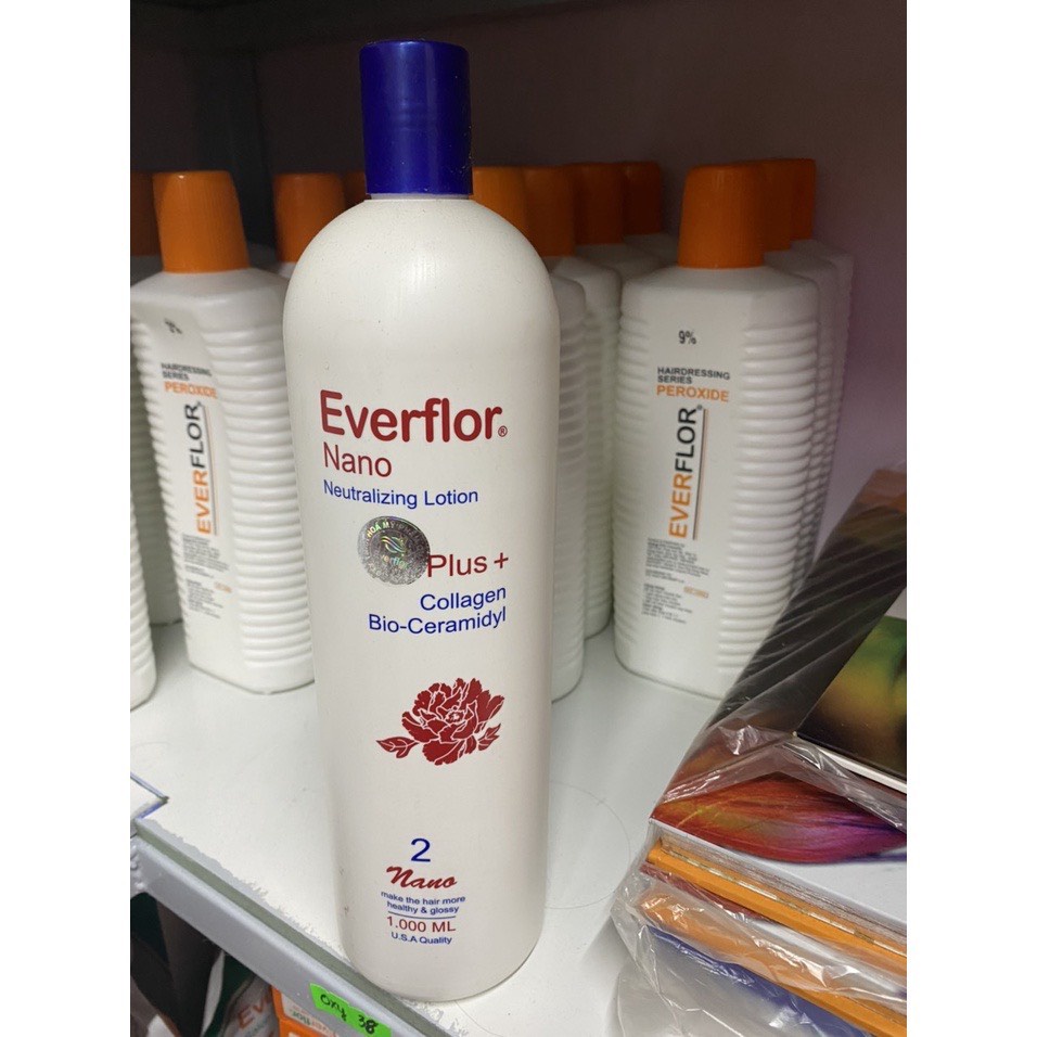 Uốn lạnh Everflor Nano 1000ml x2  (Số 1+2)