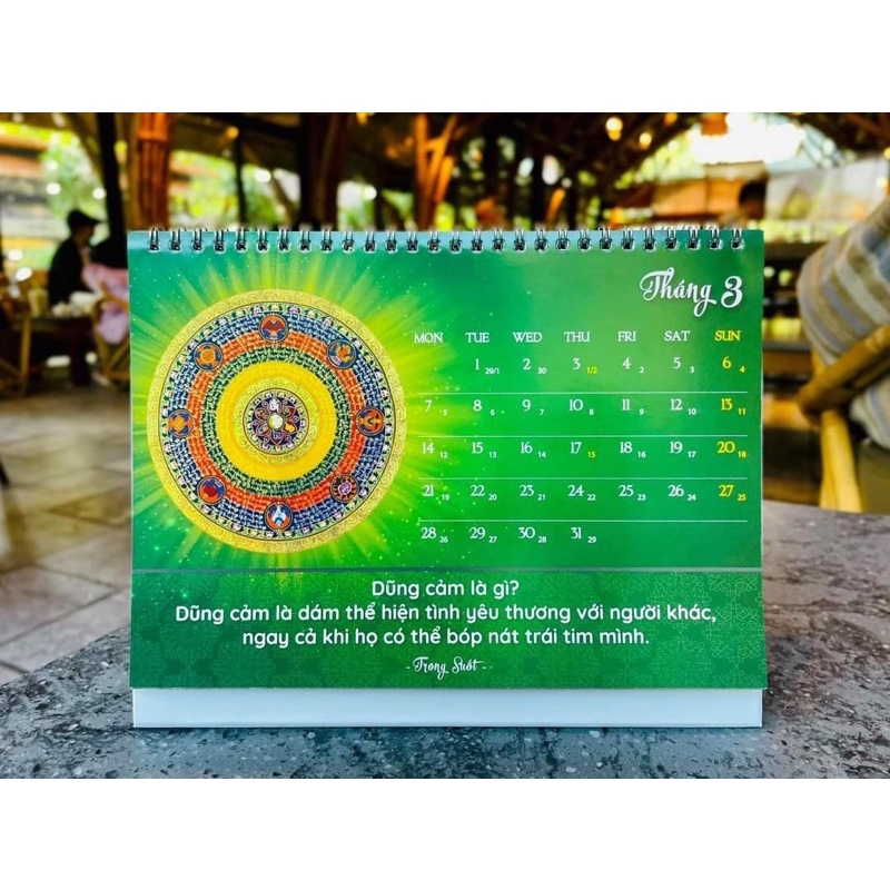 LỊCH TRONG SUỐT CHÀO NĂM MỚI 2022