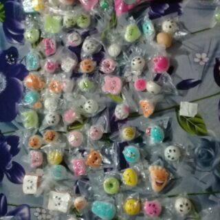 Squishy mini , [chọn mẫu ib shop lấy đúng] kèm bao bì và móc khóa