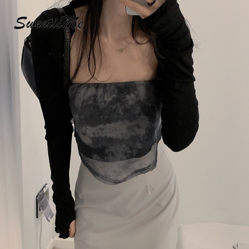 Áo cardigan tay dài dáng ôm màu trơn quyến rũ cho nữ