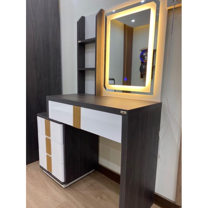 Combo giường tủ MDF cao cấp hàng sơn bóng đẹp