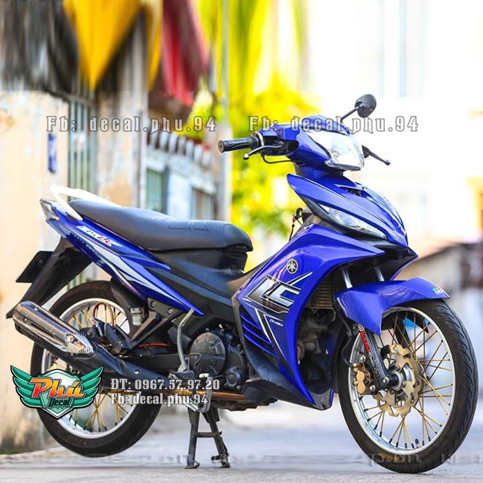 Tem rời Exciter 2011-2014 lc xanh GP (C)