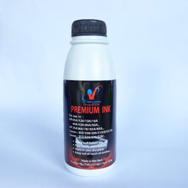 Mực đổ Premium ink - Thương hiệu VietToner