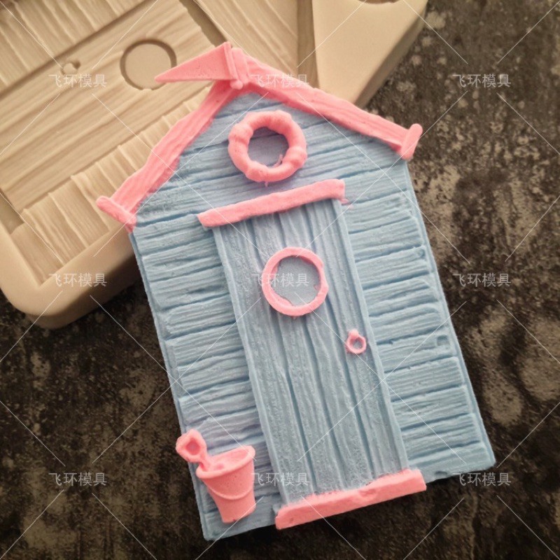 silicon cửa trang trí bánh