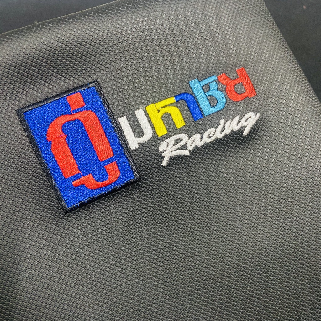 Da yên ĐỎ thêu chữ thái sử dụng bọc yên xe FUTURE LED, WAVE, DREAM, SUPER DREAM