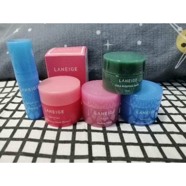 Bộ sản phẩm mini Top mặt nạ dưỡng ẩm tối ưu Laneige - Hàng Chính Hãng | BigBuy360 - bigbuy360.vn