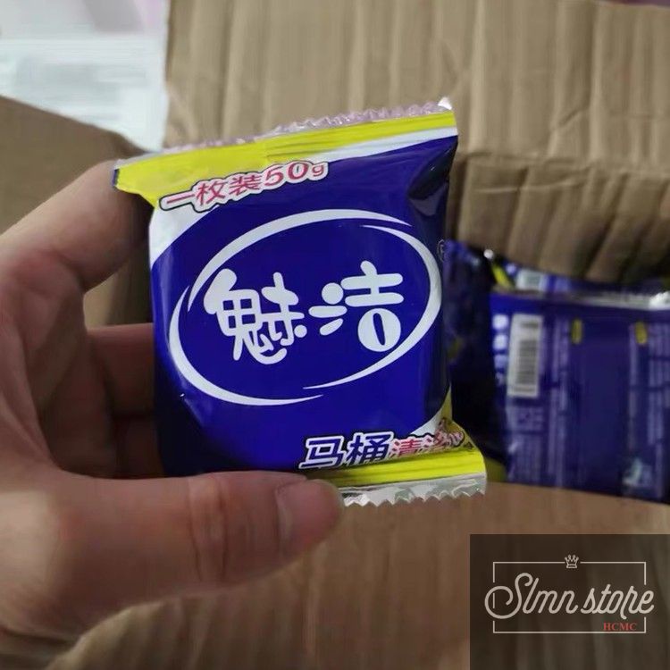 Combo viên tẩy thả tẩy bồn cầu hương chanh vệ sinh diệt khuẩn hầm cầu khử mùi hiệu quả hương thơm lâu dài. SD3-KMChanh