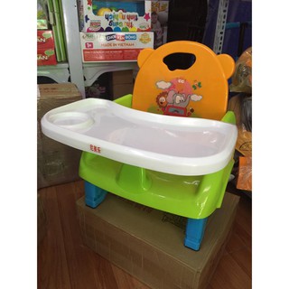 Ghế ăn dặm chú voi con t916 gấp gọn nhẹ nhàng tiện dụng cho bé