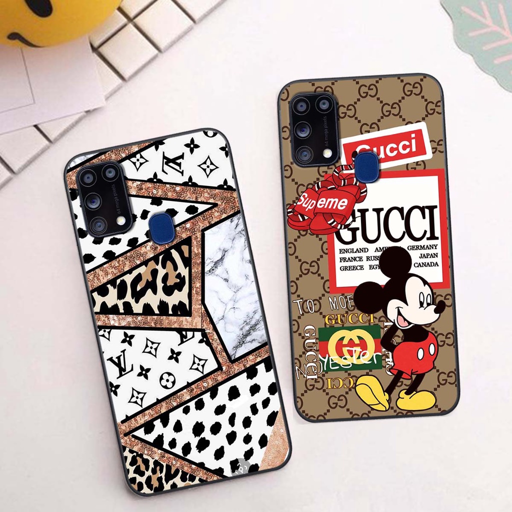 Ốp lưng Samsung M31 hình thương hiệu, thời trang, cute, đáng yêu