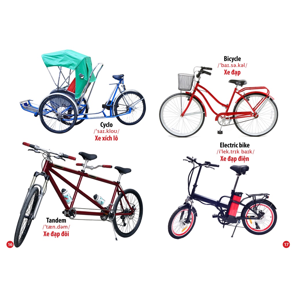 Sách - Từ Điển Bằng Hình - Phương Tiện Giao Thông