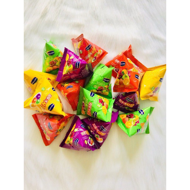 Kẹo Dẻo Xoài Táo Nho Dâu HÀN QUỐC ADORABLE 360g 💝FREESHIP💝 Kẹo Dẻo Gummy Trái Cây Siêu Dễ Thương Cho Em Bé