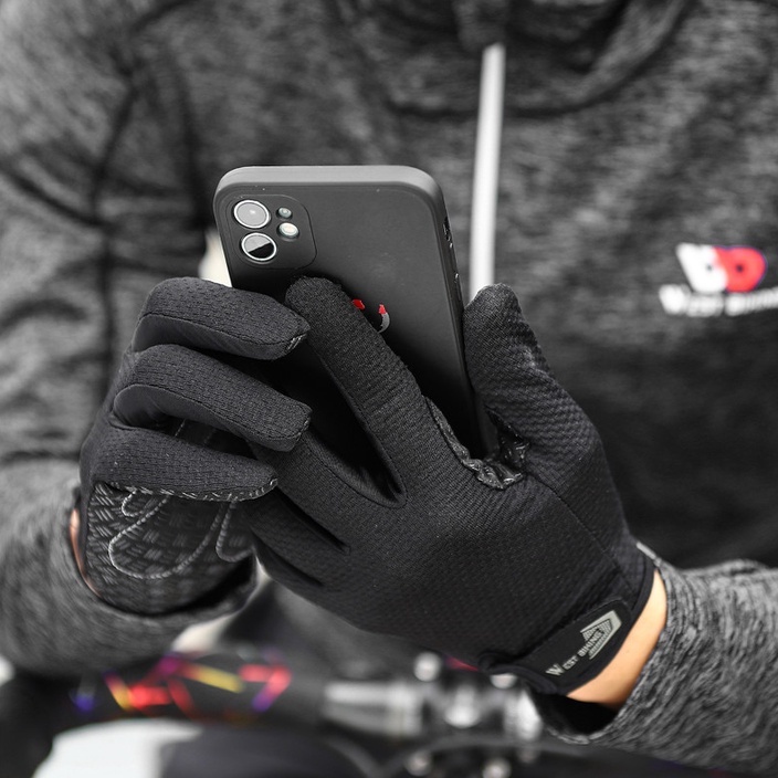 WEST BIKING găng tay đi xe máy găng tay unisex chống nắng thoáng khí hoạt động ngoài trời