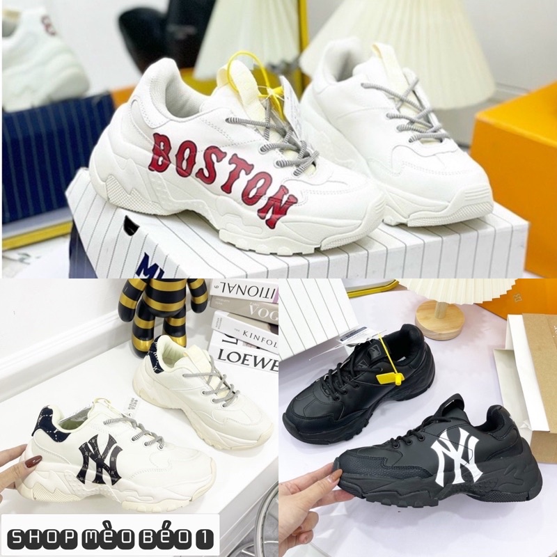 Giày thể thao sneaker NY Boston xuất dư vip fullbox đủ size nam nữ