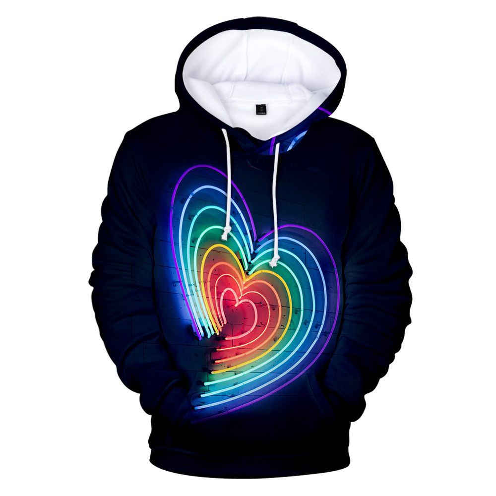 Áo Hoodie In Hình Cầu Vồng Lgbt Cho Nam