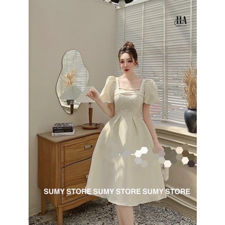 Váy dự tiệc phối ren cao cấp hàng Thiết kế Sumystore