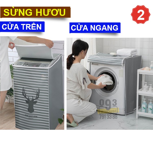 Áo Trùm Máy Giặt Chống Nước Cửa Trên Cửa Ngang,Tấm phủ Cho Máy Giặt