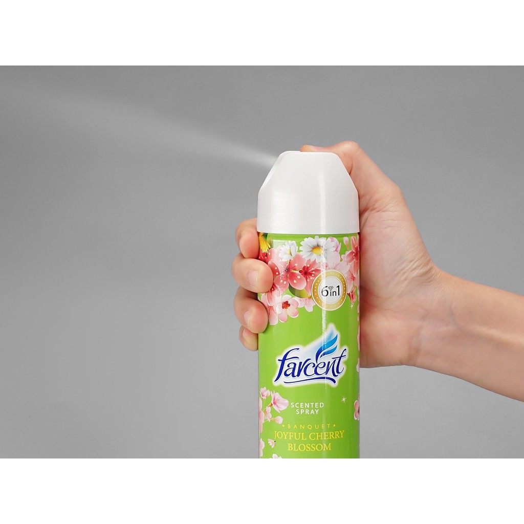 Nước hoa xịt phòng Farcent hương Hoa Anh Đào 320ml