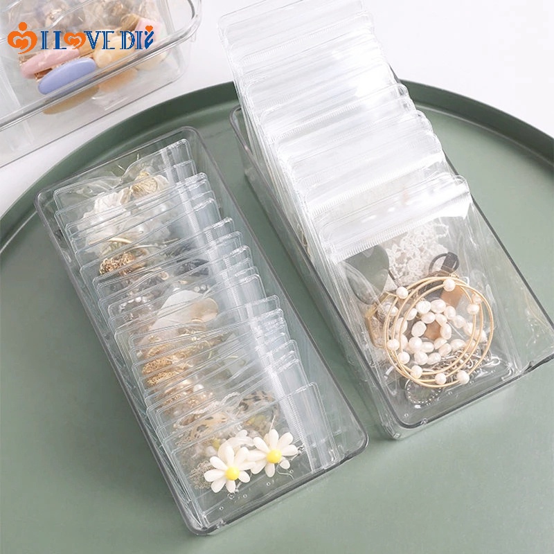 Túi Đựng Trang Sức Dày Dặn Trong Suốt Chống Oxy Hóa Tiện Dụng