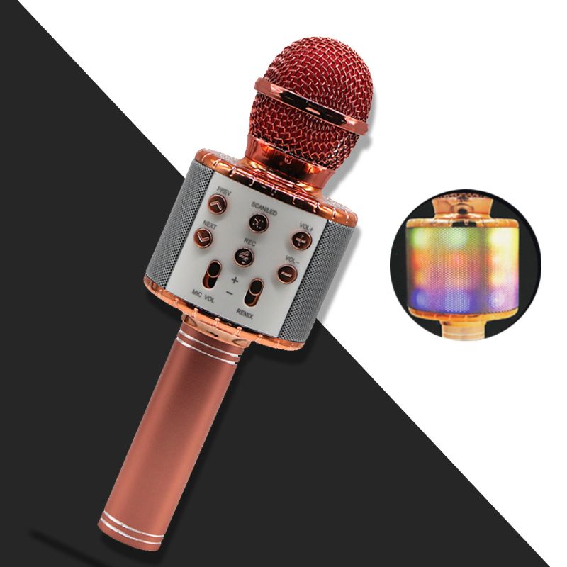 Micro Tích Hợp Loa Không Dây Hát Karaoke KTV