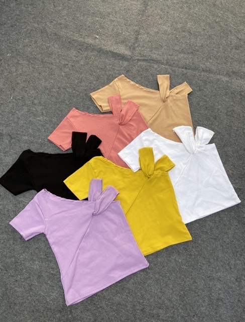 [ Mã WASTAPR giảm 10K đơn 50K] ÁO KIỂU LỆCH VAI + HAI DÂY ( ảnh chụp thật) | BigBuy360 - bigbuy360.vn