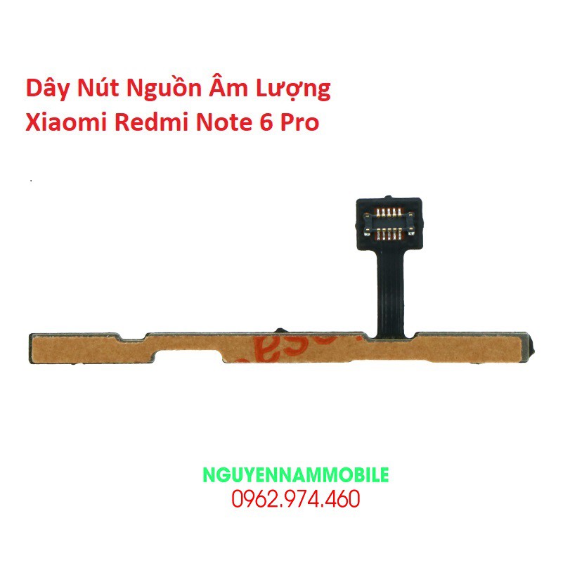 💖 Dây Nút Nguồn Dây ON OFF 💖Xiaomi Redmi note 6 Pro Chính hảng