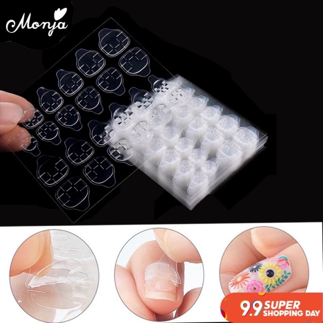 Miếng dán móng 2 mặt dùng dán móng giả