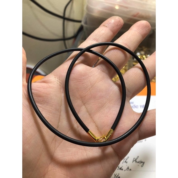 Dây da bọc vàng 10kara