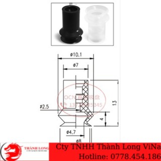 Đầu hút SMC ZP-08BS