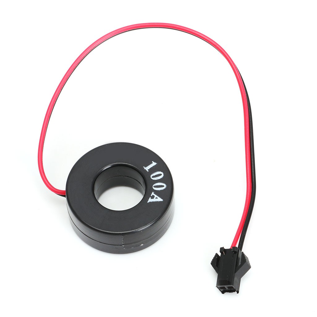 Ampe kế kỹ thuật số 22mm AC 220V 0-100A hiện thị dòng điền xoay chiều