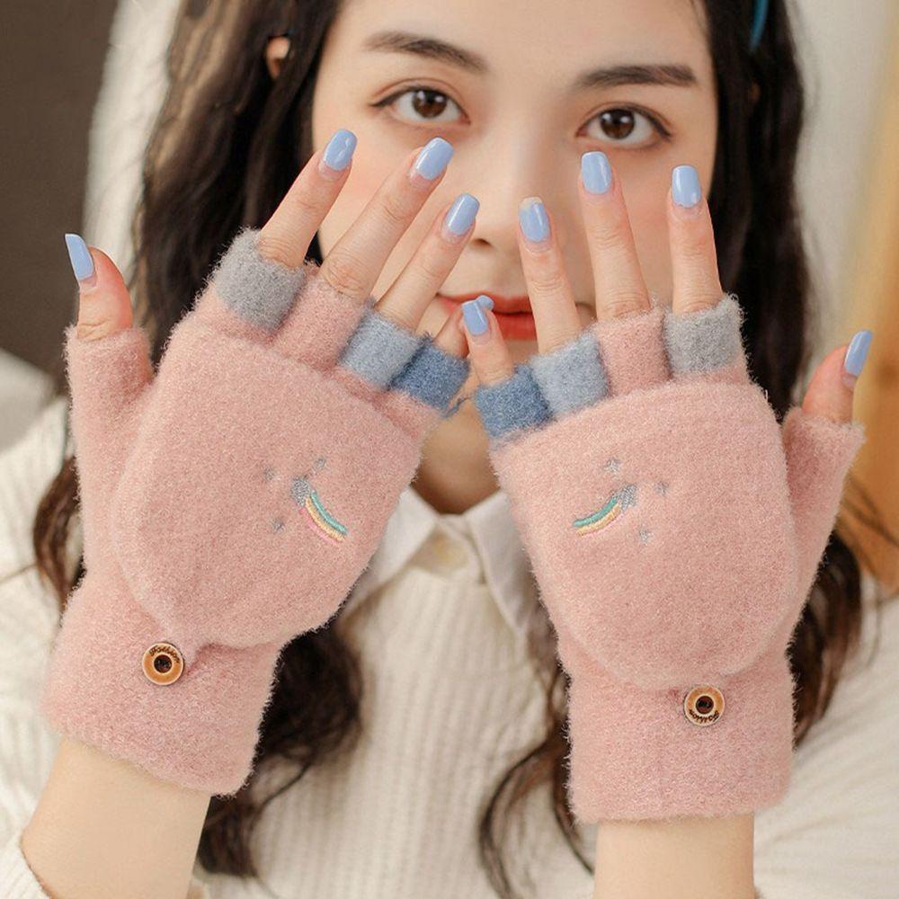 HEALMEYOU Găng Tay Găng Tay Đa Năng Họa Tiết Dễ Thương