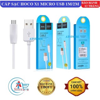 Cáp sạc hoco x1 microusb chính hãng - bh 12 tháng