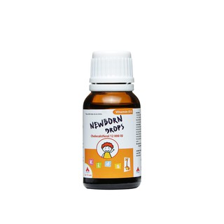 Newborn Drops VITAMIN D3 12000IU Giúp tăng cường hấp thu canxi cho trẻ nhỏ (15ml)