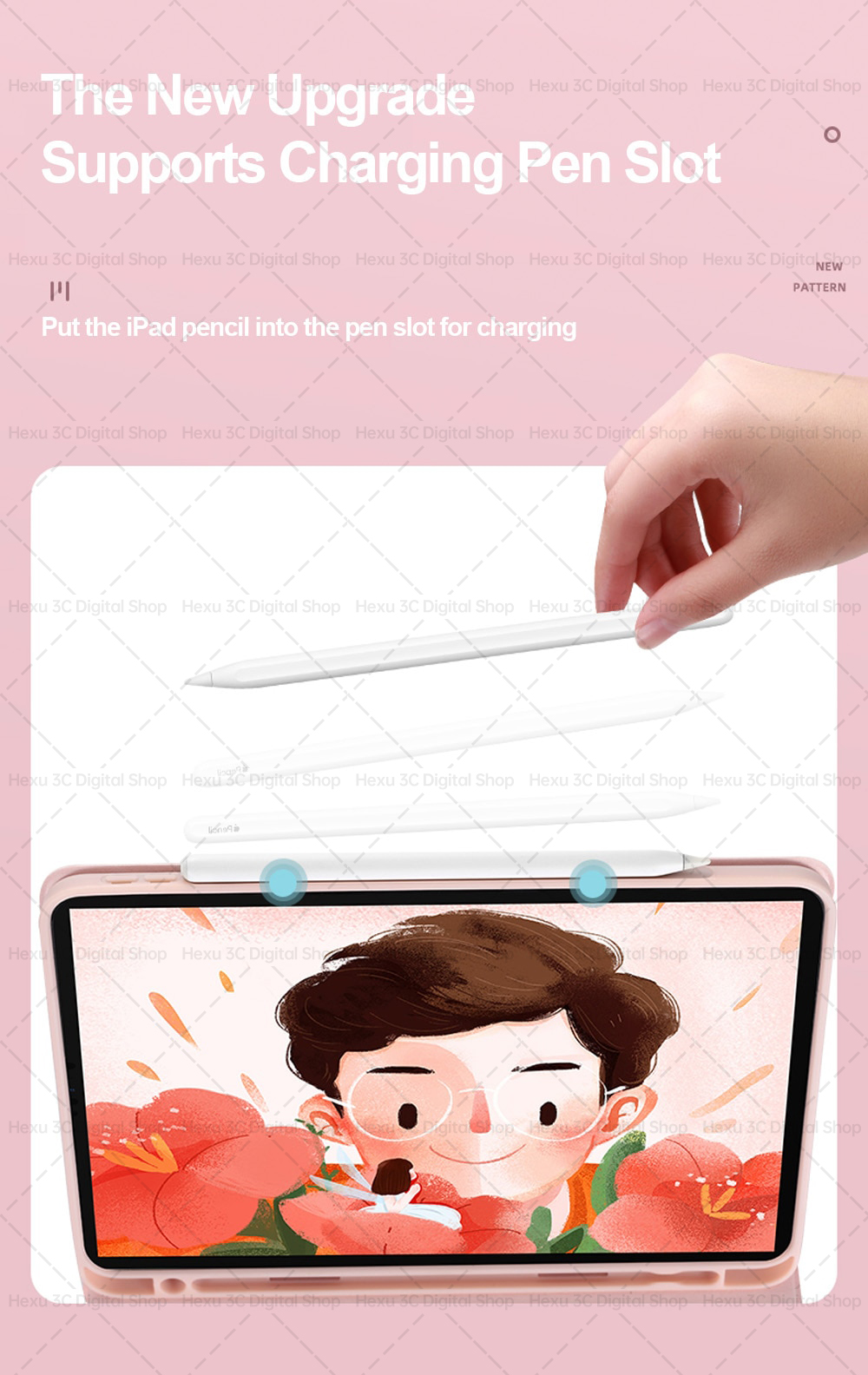 Bàn phím không dây bluetooth màu macaron chuột cảm ứng có ốp gắn cho iPad Pro 11 12.9 M1 2021 Air 4 4th Gen 10.9 2020 Air3 10.5 7th 8th 9th 10.2 5th 6th 9.7 2018